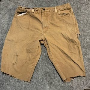 Worn out dickies Jean shorts